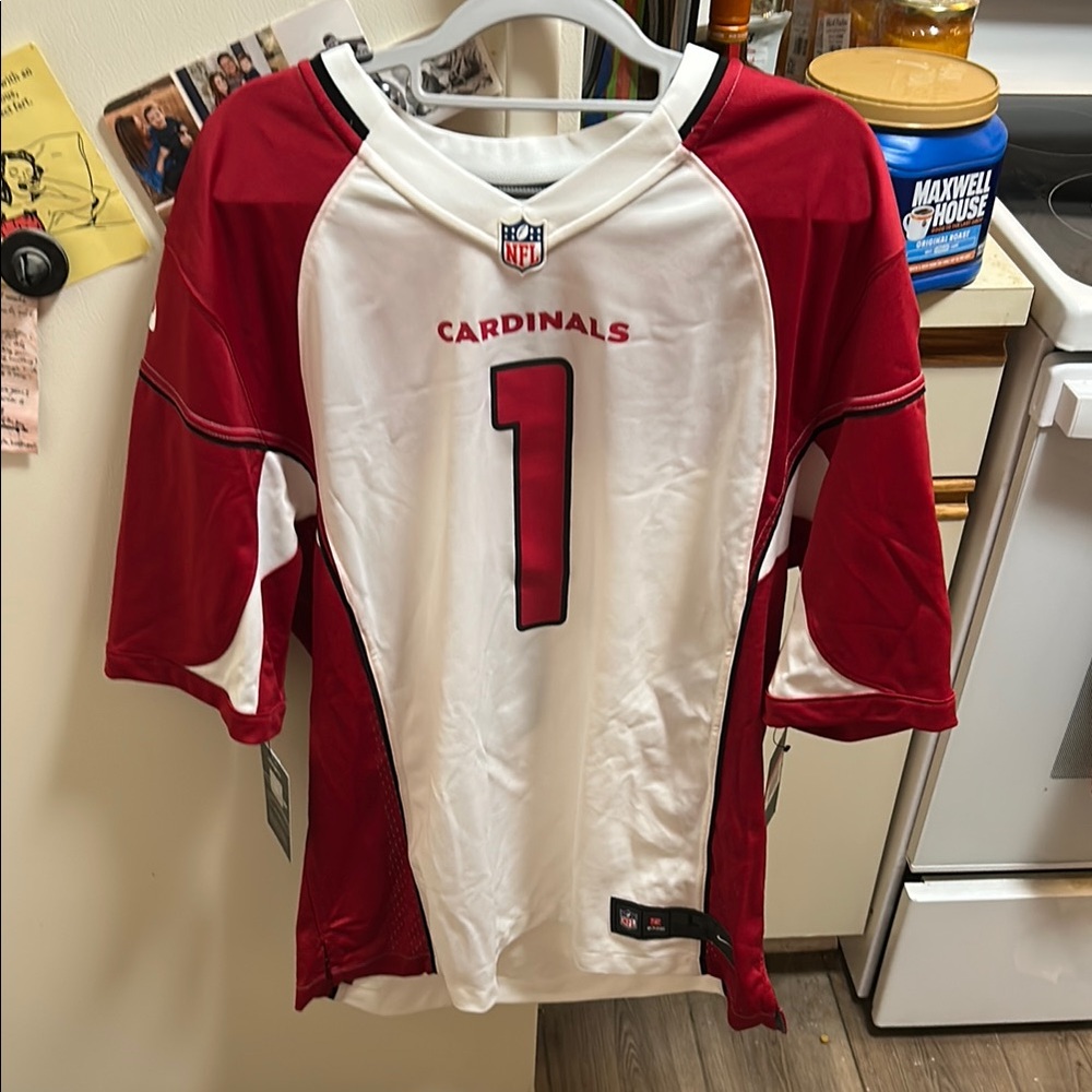 Cardinals NFL Jersey Red and White